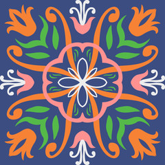 Oriental traditional ornament,Mediterranean seamless pattern, tile design, vector illustration сan be used for desktop wallpaper for a wall hanging or poster, pattern fills, surface textures, textile.