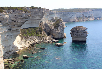 Paysage de Corse / Bonifacio / France