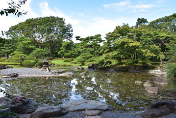 Fototapeta na wymiar Jardín Japonés 