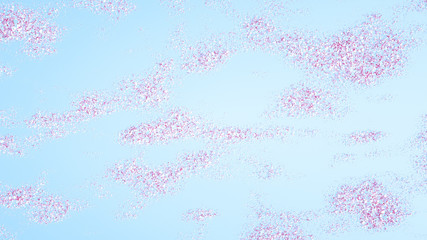 Luxury glitter background. 3d illustration, 3d rendering.