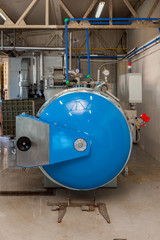 autoclave in factory