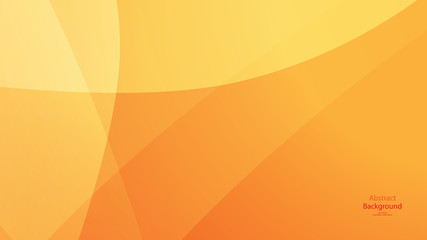 Warm tone and Orange color background abstract art vector 