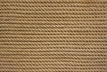 Old yellow rope background