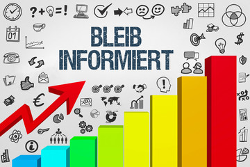 Bleib informiert