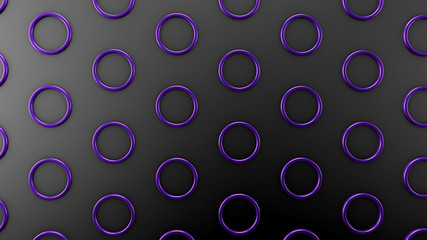 Interior pattern, architectural background. 3d illustration, 3d rendering.