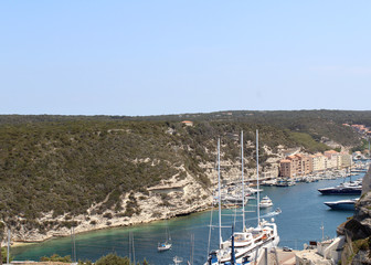 Paysage de Corse / Bonifacio / France
