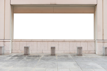 Shop Boutique Store Front with Big Window and Place for Name