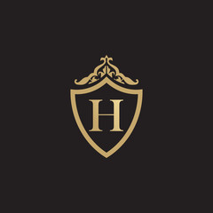 letter initial logo design vector template