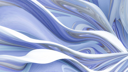 Bright background with a volumetric pattern and print. 3d illustration, 3d rendering.