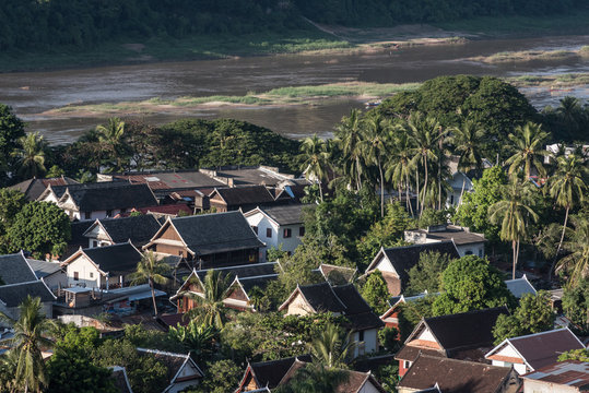 Luang Prabang a well known destination for tourists in Laos