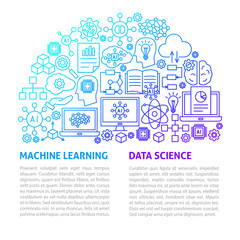 Artificial Intelligence Line Template