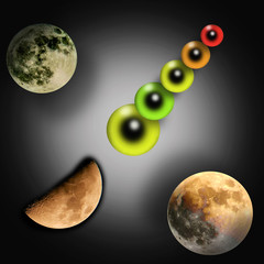 Luna art © Steve Fossiant