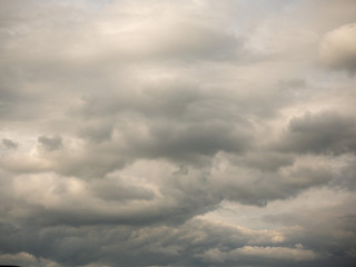 Obraz premium Cloudy sky background.