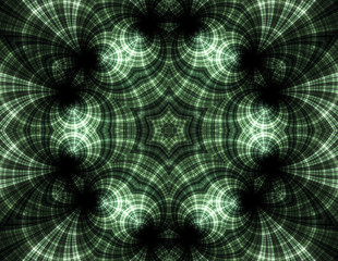 Dark blue fractal texture with lines, digital artwork for creati