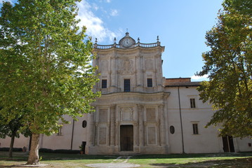 Abbazia celestiniana di Santo Spirito al Morrone, Sulmona, Abruzzo, Italia