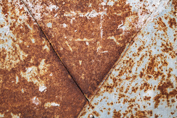 Old rusty aged grunge metal surface texture background
