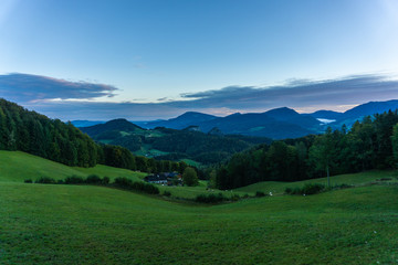 Fototapeta premium Bayrische Alpen