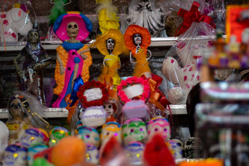 Dia de muertos, fiestas y tradiciones de Mexico.