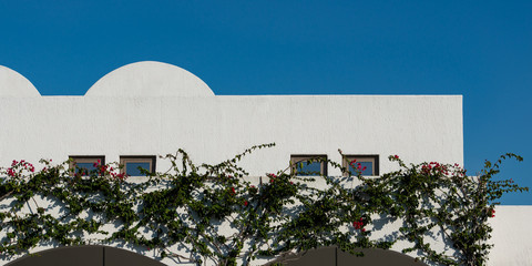 Architektur Details von griechischen Häusern auf der Insel Kos Griechenland