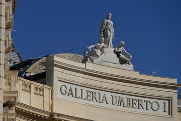 Obraz premium Galeria Umberto Neapel