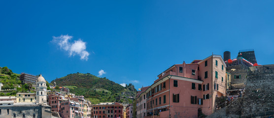 Vernazza in Italy, the cinque terre