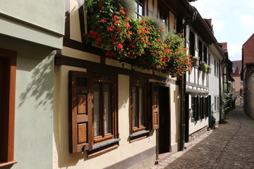 Historisches Gebäude im Zentrum von Erfurt