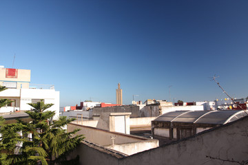 Fototapeta premium Maroc, les toits de Rabat