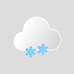 Isolated weather icon. Vector Illustration