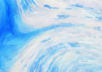 Colorful oil painting abstract art texture with brush strokes. Vintage Style background with space for text. Good for banner, design work and advertising or commercial. Can be printed in very big size