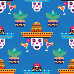 Skull pattern4