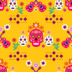 Skull pattern25