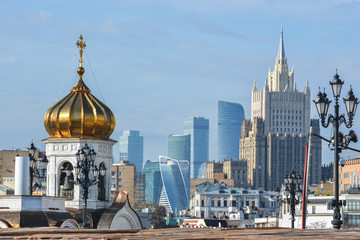 Fototapeta na wymiar Moscow architecture.