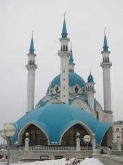 Naklejka na ściany i meble Kul Sharif mosque in Kazan