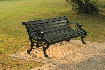 bench in the park