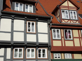 Fototapeta premium historische Fachwerkbauten