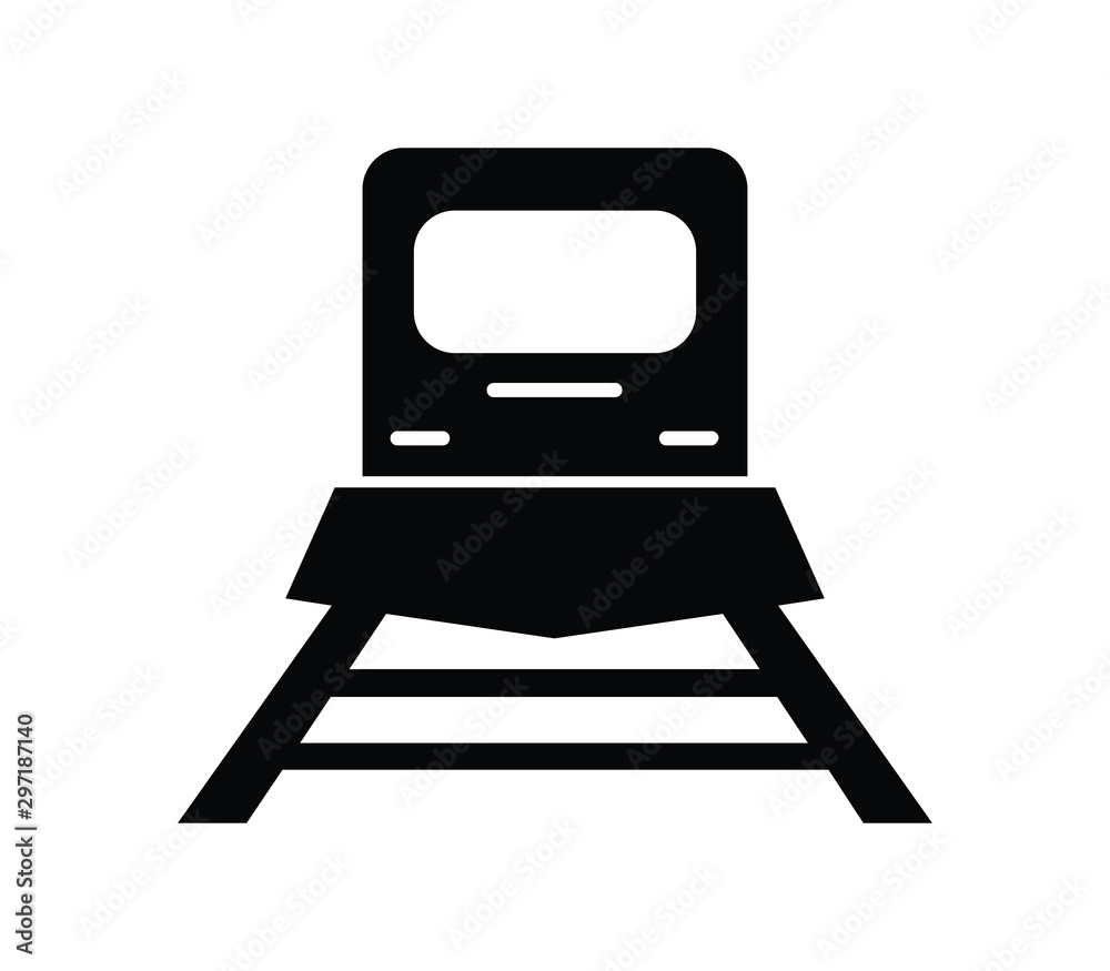 Sticker train icon