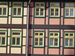 Fachwerkhaus-Fenster