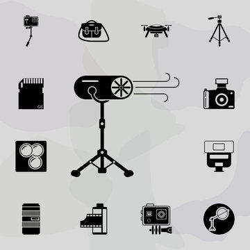 Special Effects Icon. Universal Set Of Equipment Photography For Website Design And Development, App Development