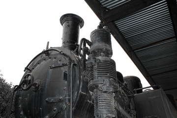 Locomotiva del treno vintage