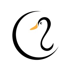 duck logo vector