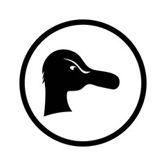 duck logo vector