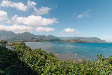 Fototapeta na wymiar Hanalei Bay Kauai