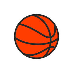 Basketball icon vector symbol illustration EPS 10