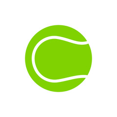 Tennis ball icon vector symbol illustration EPS 10