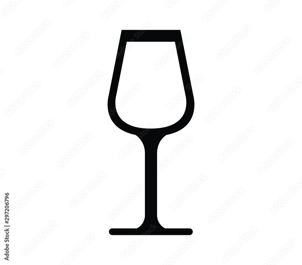 Poster wine icon