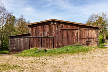 Old wooden barn