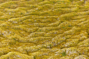 Iceland glacier aerial photography with beautiful abstract colours