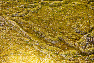 Iceland glacier aerial photography with beautiful abstract colours