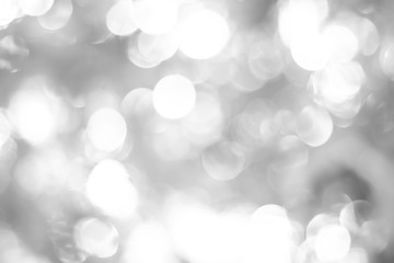 Fototapeta premium white blurred backdrop of nature, circle white wallpaper, gray bokeh background