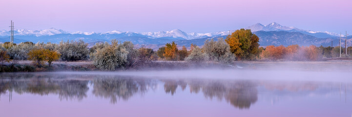 Longs Peak Pano during the Fall Season